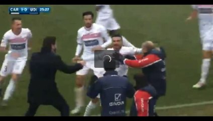 Lorenzo Pasciuti Goal - Carpi vs Udinese 1-0