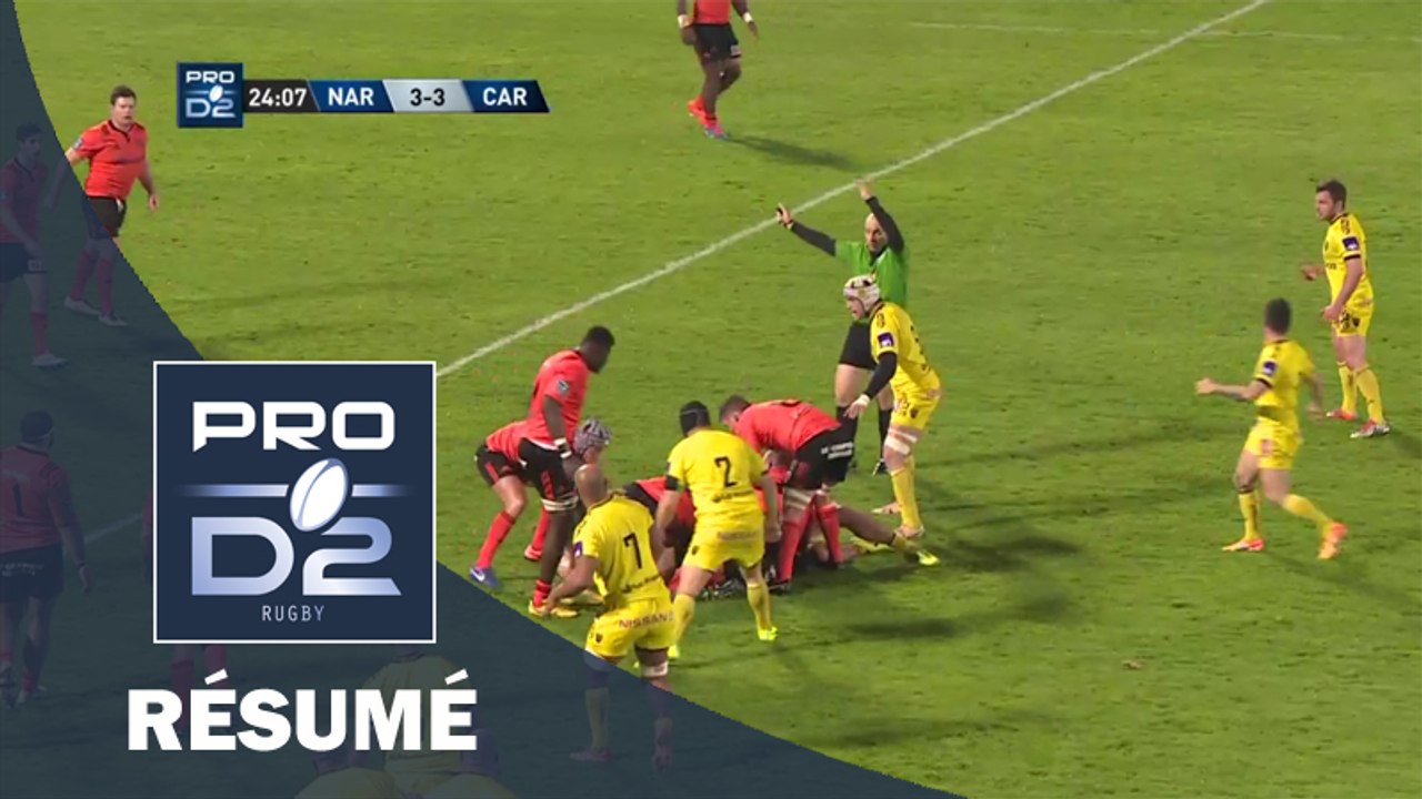 PRO D2 - Résumé Narbonne-Carcassonne: 15-12 - J14 - Saison 2015/2016