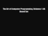 [PDF Download] The Art of Computer Programming Volumes 1-4A Boxed Set [PDF] Full Ebook