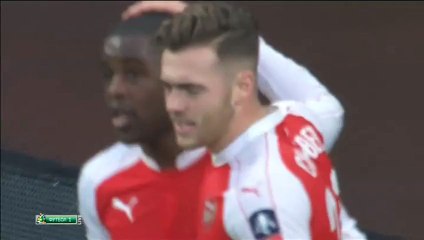 Joel Campbell Goal - Arsenal 1-1 Sunderland - 09-01-2016