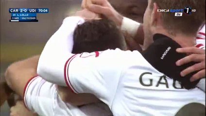 Lorenzo Lollo Goal - Carpi 2-0 Udinese - 09-01-2016