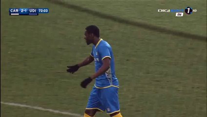 Duván Zapata Goal - Carpi 2-1 Udinese - 09-01-2016
