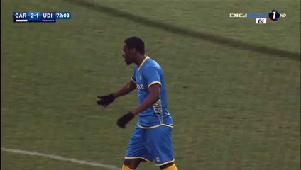 Duván Zapata Goal - Carpi 2-1 Udinese - 09-01-2016