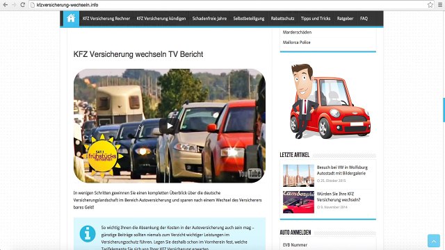 KFZ Versicherung wechseln