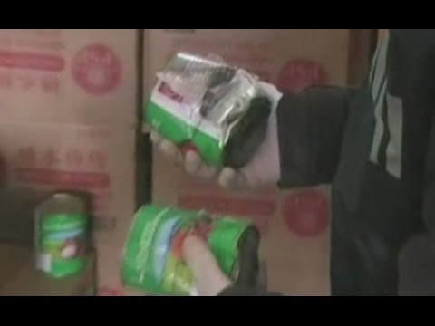 Guidonia (RM) - Sequestrate 120 tonnellate di cibo avariato (09.01.16)