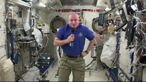 One Year International Space Station Crew Member Discusses Life In Space With The Media