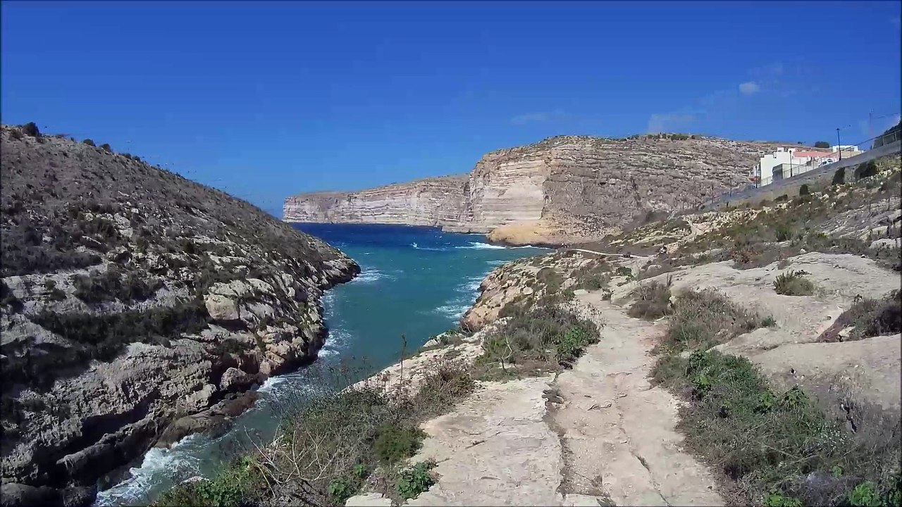 Gozo 2015 - die Umgegend bei Sturm