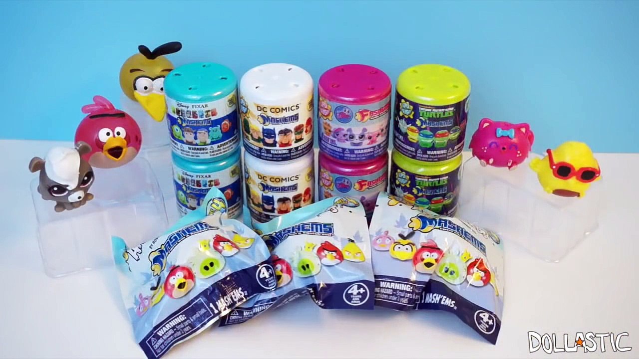 Mashems + Fashems - Surprise Egg/Capsule - Disney Pixar TMNT LPS DC Comics Angry Birds
