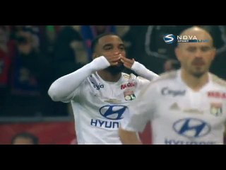 1-0 Alexandre Lacazette Goal France  Ligue 1 - 09.01.2016, Lyon 1-0 Troyes AC