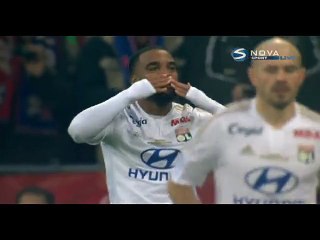 1-0 Alexandre Lacazette Goal France  Ligue 1 - 09.01.2016, Lyon 1-0 Troyes AC