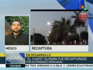 México: se espera llegada de "El Chapo" a la PGR