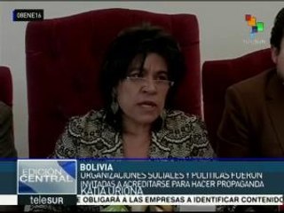 Bolivia: TSE ratifica normalidad en proceso preparatorio del referendo