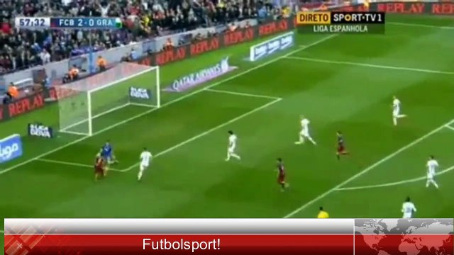 3-0 goal Lionel Messi-SPAIN Primera Division FC BARCELONA 3 - 0 GRANADA CF 09.01.2016