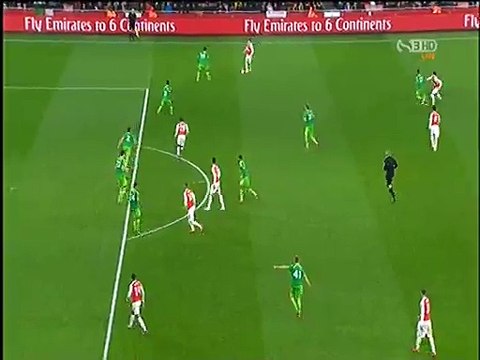 Aaron Ramsey Goal Arsenal 2-1 Sunderland Premier LEague