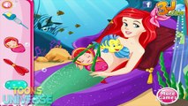 Disney Princess the Little Mermaid Pregnant Ariel Gives Birth Game for Girls