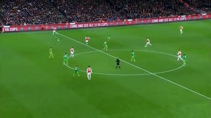 Olivier Giroud Goal - Arsenal 3-1 Sunderland - FA Cup