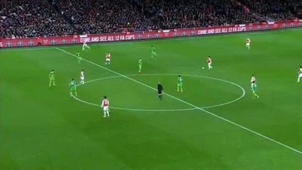 Olivier Giroud Goal - Arsenal 3-1 Sunderland 09.01.2016 HD