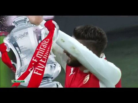 3-1 Olivier Giroud Goal England FA Cup Round 3 - 09.01.2016, Arsenal 3-1 Sunderland