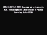 [PDF Download] ISO/IEC 8825-2:2002 Information technology - ASN.1 encoding rules: Specification