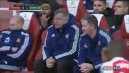 Arsenal 3 - 1 Sunderland All Goals and Full Highlights 09_01_2015 - FA Cup