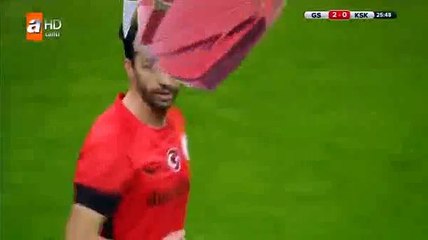 Kisa B. Goal - Galatasaray 2 - 0 Karsiyaka - 09-01-2016