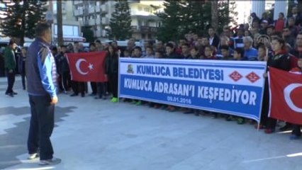 Kumluca Adrasan'ı Keşfediyor" Doğa Yürüyüşüne Bin Kişi Katıldı