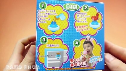 Làm kẹo mút khổng lồ bằng đồ chơi của Hàn Quốc cho các bé xem