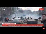 Prishtina në tym e flakë, protestuesit përleshen me policinë, molotov drejt kryeministrisë- Ora News