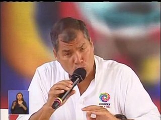 Correa anuncia cambios para personas detenidas por pensiones de alimentos