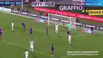 Lazio Big chance - Fiorentina v. Lazio 09.01.2016 HD