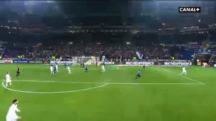 Amazing Goal Jordan Ferri - OL 3-1 Troyes - 09-01-2016