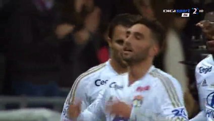 Jordan Ferri Goal - Lyon 3-1 Troyes - 09-01-2016