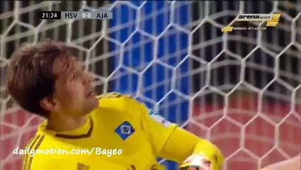 Arkadiusz Milik Goal - Hamburger SV  0-1 Ajax  - 09-01-2016 Club Friendly