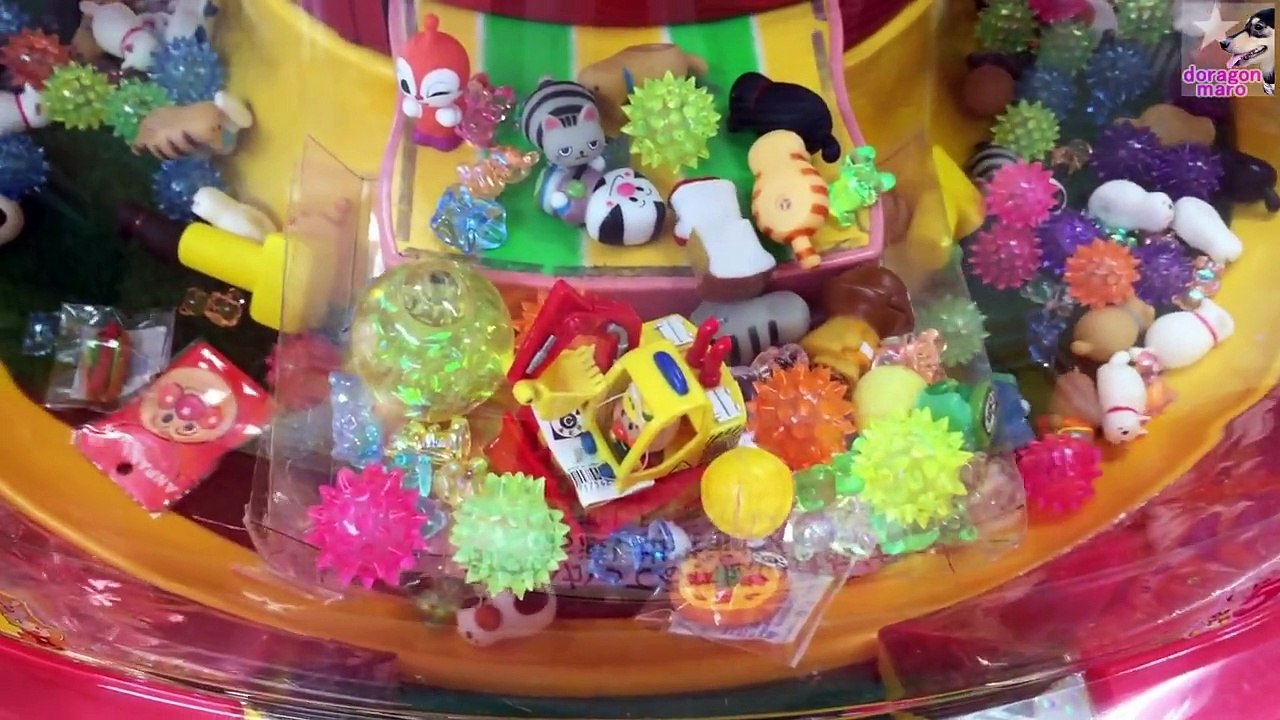 【アンパンマンショベルカーAnpanman Hydraulic shovel】 UFOキャッチャー213 【Claw crane】