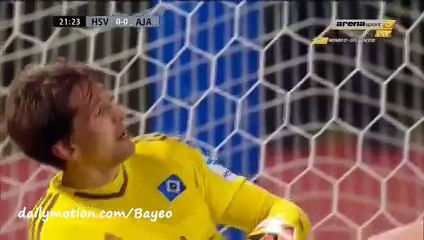 Arkadiusz Milik Goal - Hamburger SV  0-1 Ajax  - 09-01-2016 Club Friendly