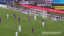 Lazio Big chance - Fiorentina v. Lazio 09.01.2016 HD