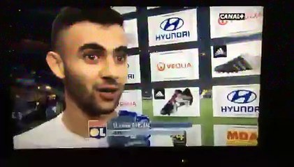 Déclaration de Ghezzal ( homme du match )  après sa belle prestation