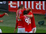 1-0 Oliver Šarkić Goal Portugal Segunda Liga - 09.01.2016, SL Benfica B 1-0 SC Olhanense