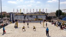 7 GER vs USA Flüggen/Böckermann vs Hyden/Bourne  2-1 (21-14, 16-21, 15-12)