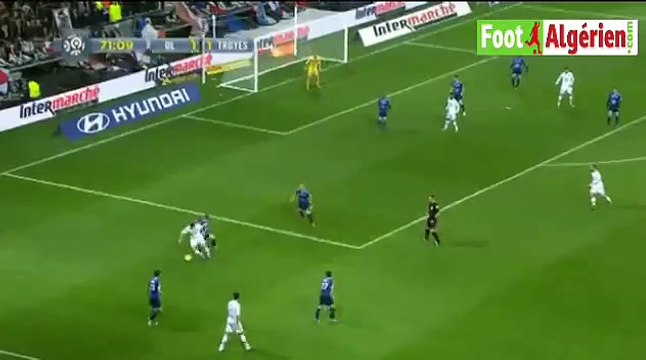 Olympique Lyonnais 4 - Troyes 1 (but de Rachid Ghezzal)
