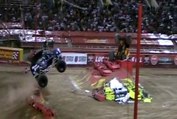 Mohawk Warrior Monster Truck Does a Double Backflip