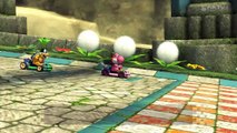 New Pink Yoshi Wii U - Mario Kart 8 - Thwomp Ruins