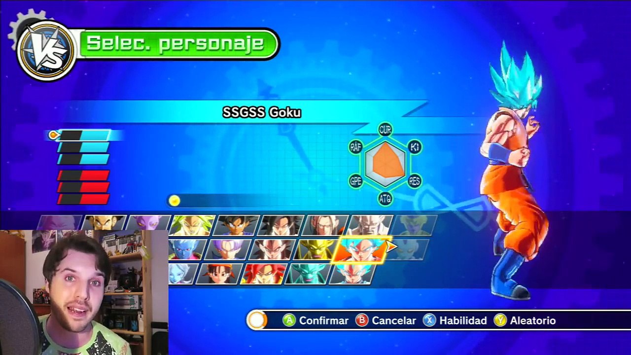 Dragon Ball Xenoverse : BAJITOS VS ALTOS - GOKU GT GOHAN GOTEN VS OMEGA SHENRON BURTER BROLY