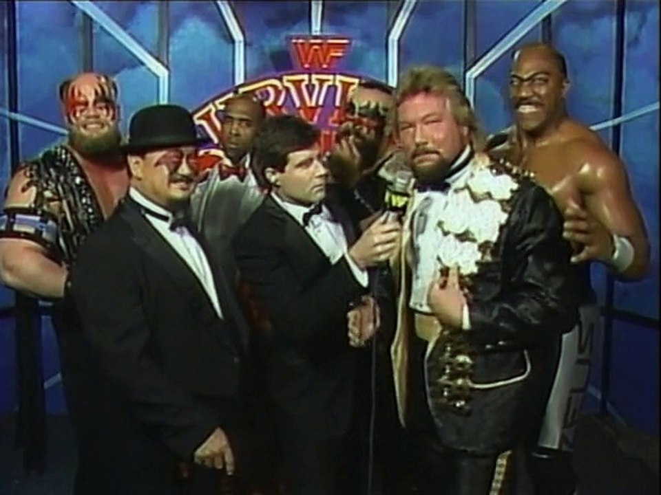 WWF Survivor Series 1989 - Team Dibiase Bonus Interview