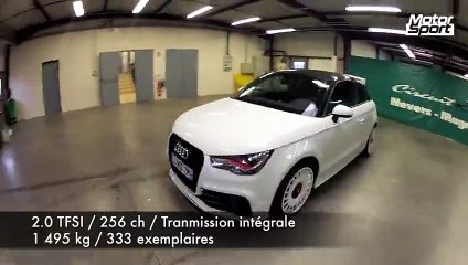 0-245 km/h : Audi A1 Quattro (Motorsport)