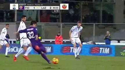 Facundo Roncaglia Goal 1-2 Fiorentina vs Lazio