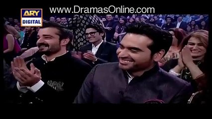 A comedian taunts Hamza Ali Abbasi in today's Lux Style Awards