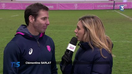 VIDEO. Gonzalo Quesada réagit après la victoire du Stade Français