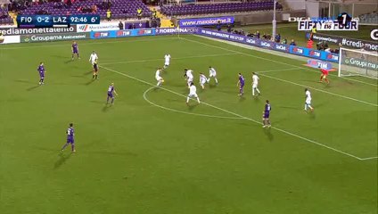 Roncaglia F. Goal - Fiorentina 1-2 Lazio - 09-01-2016