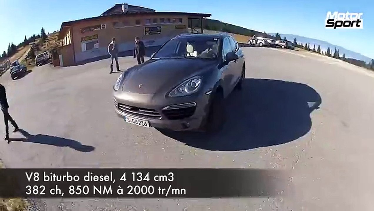 New Porsche Cayenne S diesel : 0-200 km/h (Motorsport)